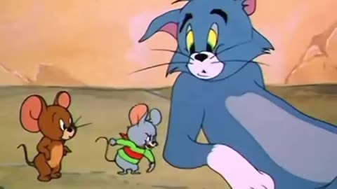 Throwback to Tom and Jerry!