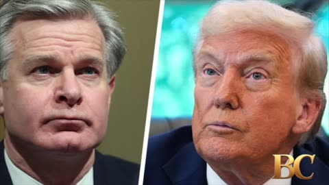 Trump says he “would think” the DOJ is investigating ex-FBI chief Wray