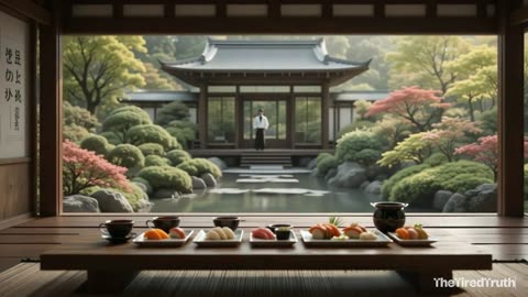 "Serene Japanese Cuisine-Inspired Music: A Journey Through Japan" #tastyfood #sushi #AIMusic