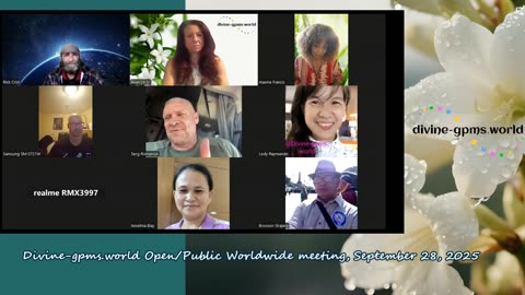 Divine-gpms.world Open_Public Worldwide meeting, September 28, 2025