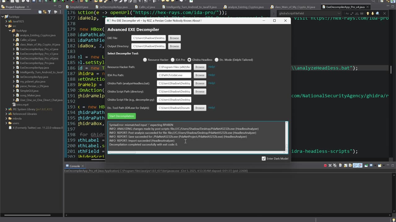 ExeDecompilerApp_Pro_v4.java ~ by REZ⚡️