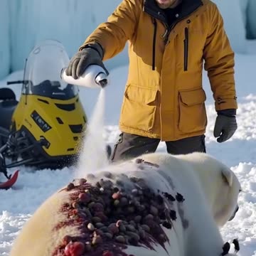 This Hero Saved a Polar Bear's Life in the Most Amazing Way! 🐻‍❄️✨ | Inspire Nation