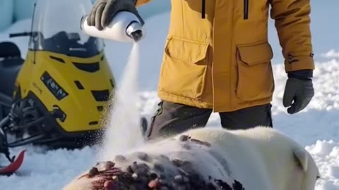 This Hero Saved a Polar Bear's Life in the Most Amazing Way! 🐻‍❄️✨ | Inspire Nation