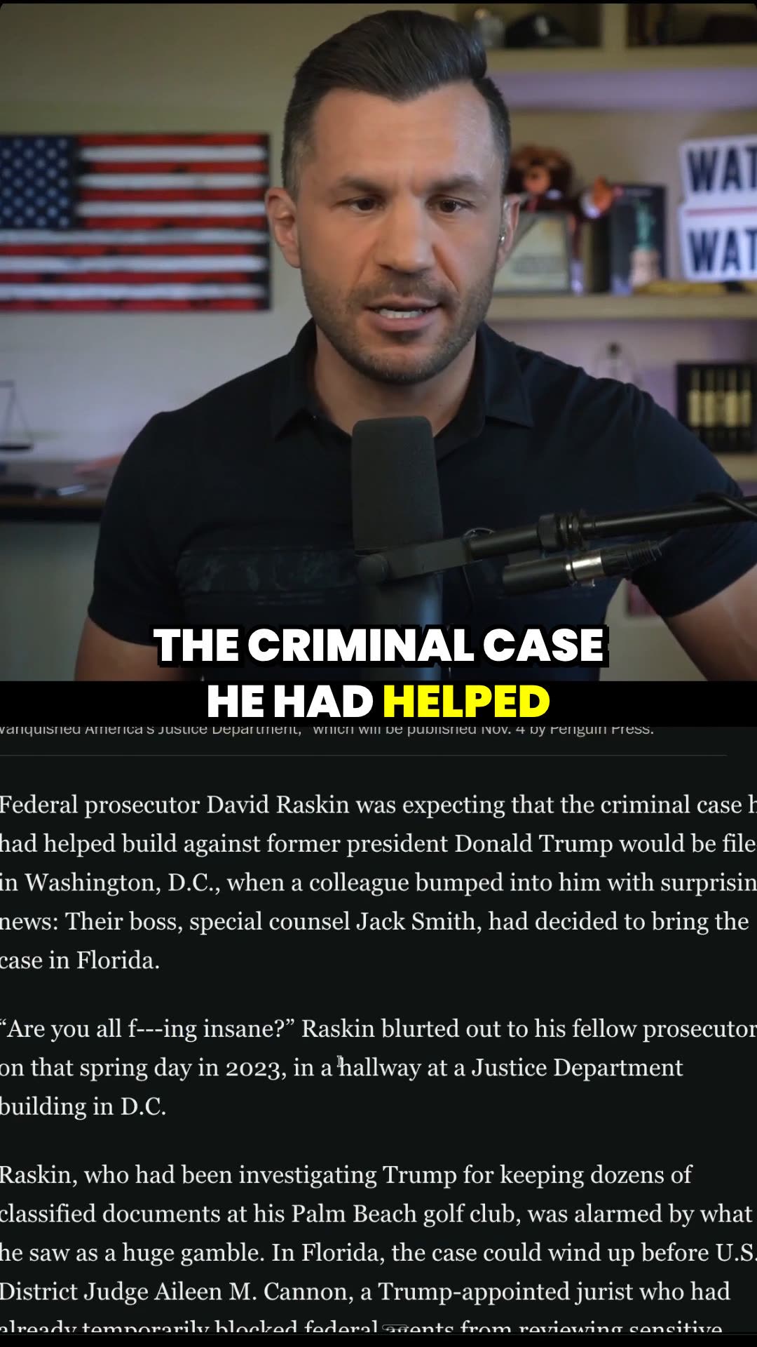 Jack Smith’s Florida Blunder BACKFIRES on the Trump Docs Case