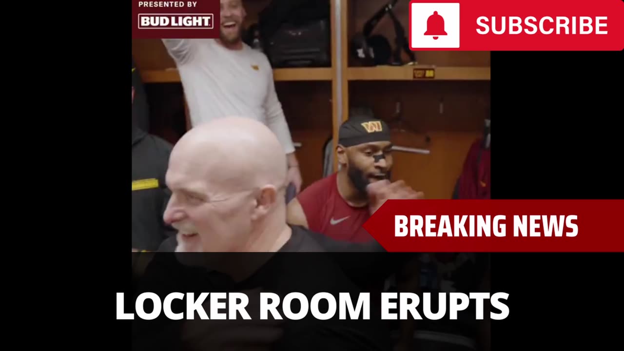 Commanders Locker Room Erupts, Magic Johnson Excited After Big Commanders Win