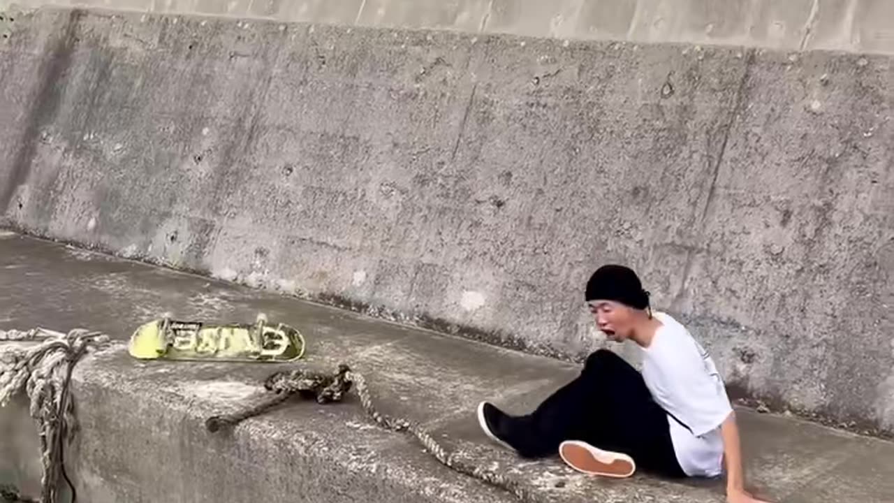 😱🛹 This Spot is Sketchy! Did He Survive? | SkateNation