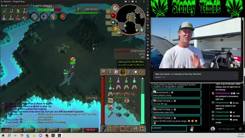 Burg's Lounge.. Runescape n' Chill 9-29 #Live #Cannabis #420 #OSRS