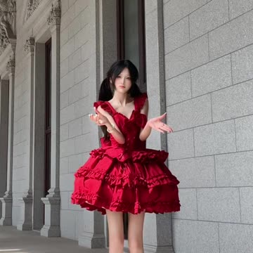 Daily Beauty EP 198 | Adorable Coral red Gown Sinuous Street Dance