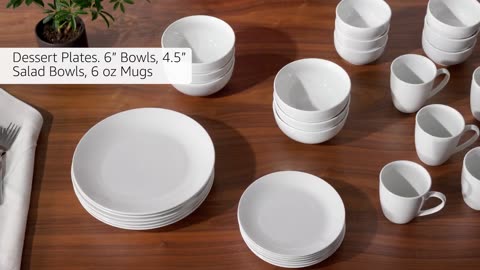 Gibson Home Zen Buffet Porcelain Dinnerware Set