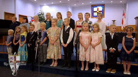 Scripture Recitation and Song by the CHA Students, K-5