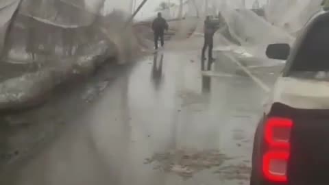 ❄️🛡️ Ukraine Russia War | Ukrainian Anti-Drone Nets Collapse Under Snowweight | RCF