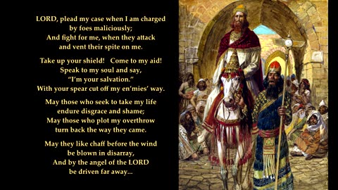 Psalm 35: 1-5 of 28. Tune: St. Andrew