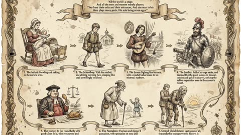 All the world's a stage - The Seven Ages of Man!