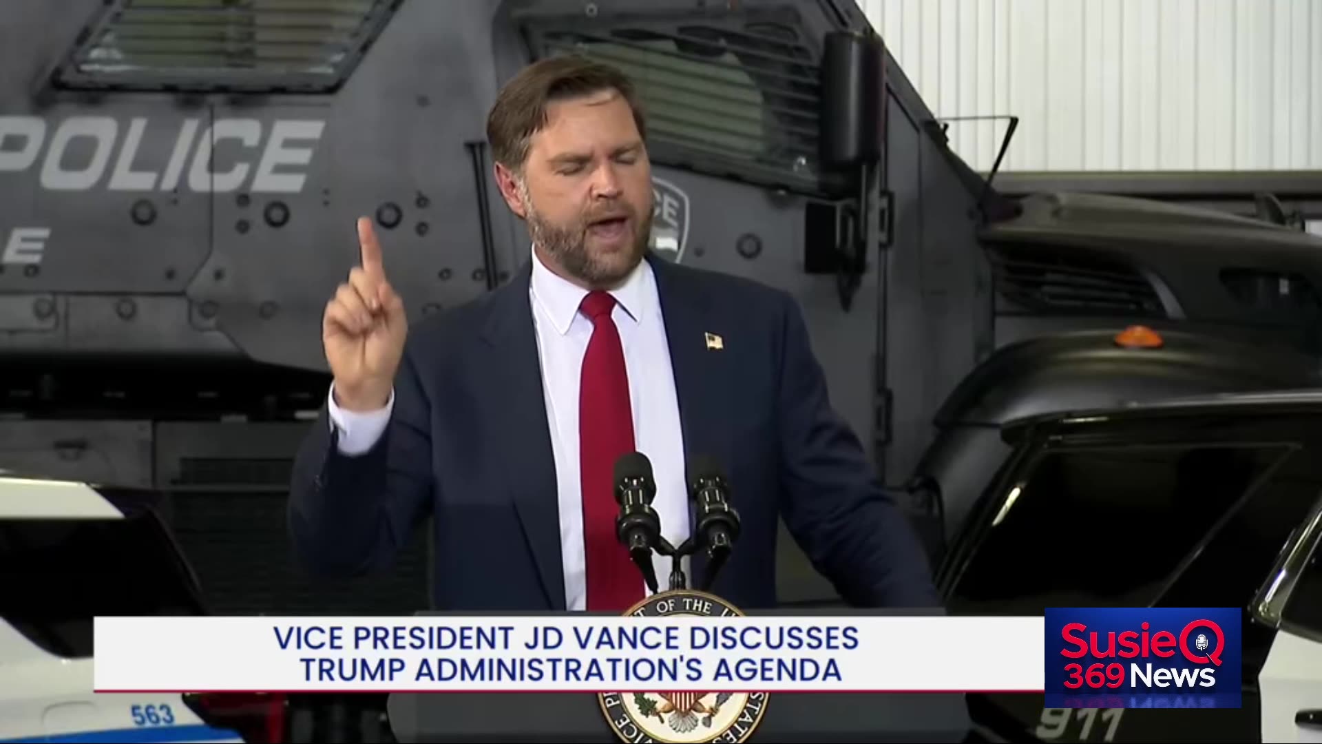 Vice President Vance Remarks on Public Safety and Tax Policy