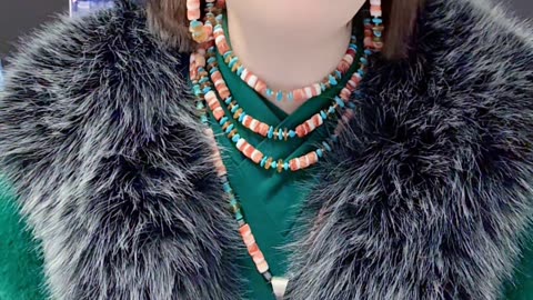 20251015-03 Natural Sterling Turquoise Bracelet Shows Temperament