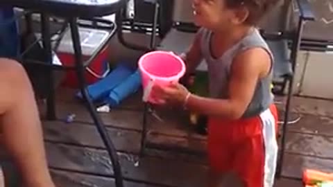 Marshall and grama water fight