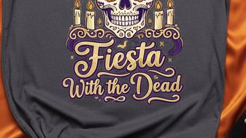 Would You Wear This for Día de los Muertos? It’s More Than Just a Tee #FiestaVibes #DiaDeMuertos