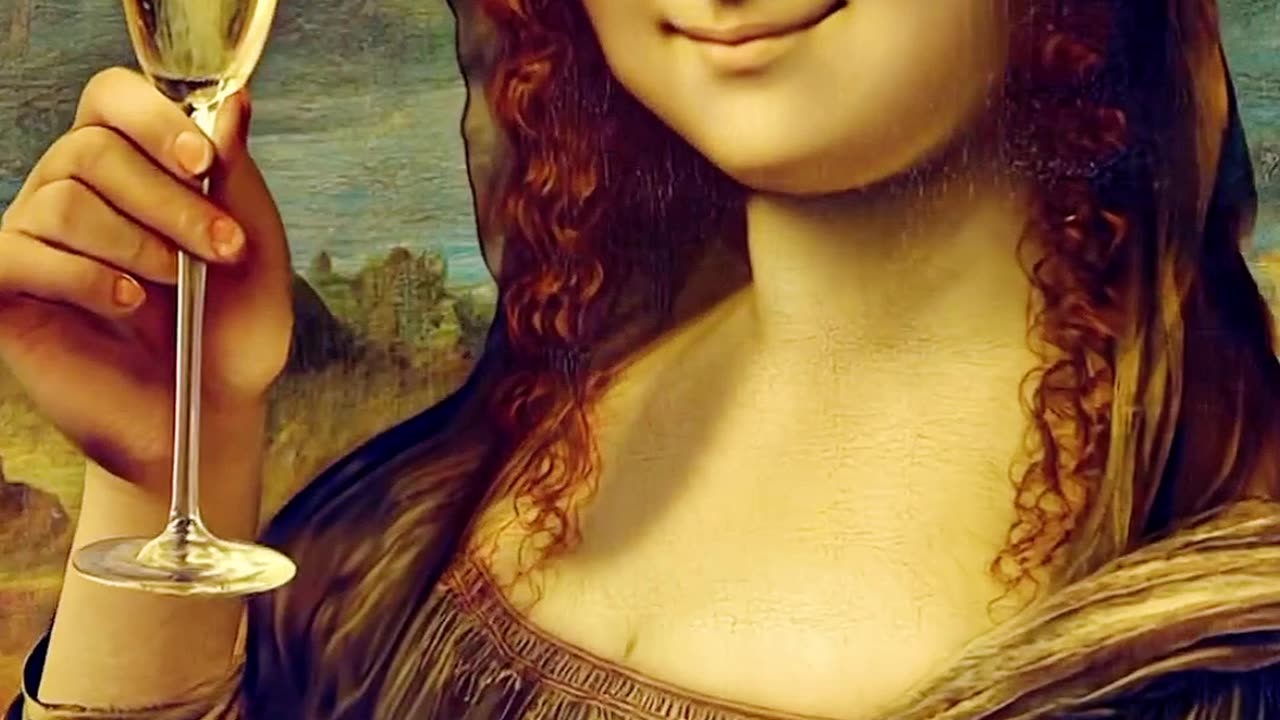 DaVinci's La Joconde through time 🖼️🎨
