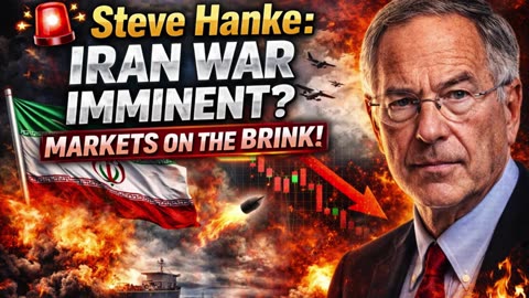 P2 🚨 Steve Hanke: Iran War Imminent? Markets on the Brink! 📉🔥
