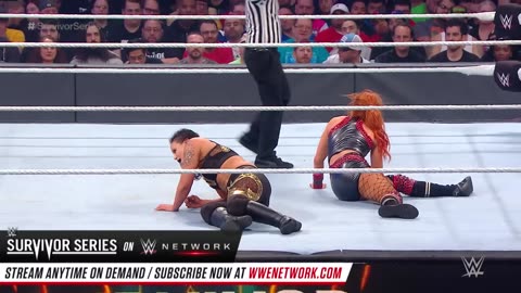 FULL MATCH - Becky Lynch vs. Bayley vs. Shayna Baszler – Triple Threat Match Survivor Series