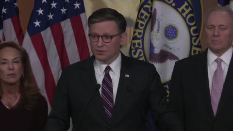 Speaker Johnson Delivers Remarks at House Leadership Press Conference