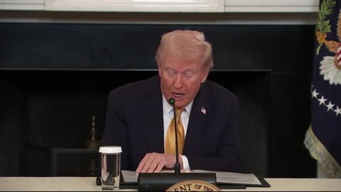 TRUMP: "In a matter of week, the task force has made the largest number of arrests