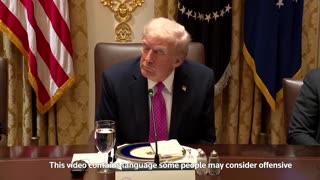 Trump says Venezuela's Maduro 'doesn't want to fuck around' with US