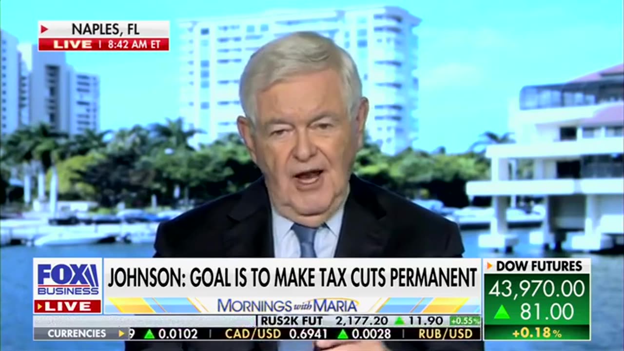 'We Are Sliding Towards A Recession': Newt Gingrich Sounds Alarm About Need For GOP To Pass Tax Cuts