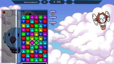 Panel Attack Time Attack Level 10 Score 53,516