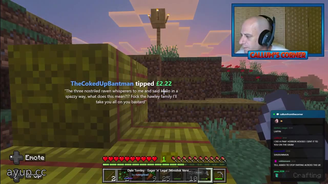 ayupcc - Callum's Corner - 03/10/25 - Motherless Minecraft