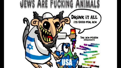 Jews Are Fucking Animals #Rothschild #Israel #Trump #Biden #Freemasons