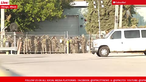 LIVE Anti-ICE demonstrators protest in Chicago's Broadview Facility