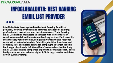 What Is an Banking Email List?