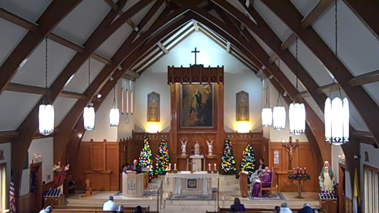 Mass 11 AM Choir 122125AD 4th Sun Advent
