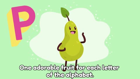 Fun Learning ABC Fruit Coloring and Tracing Book for Kids Ages 3 to 6