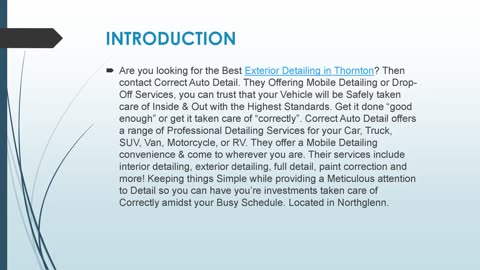 Best Full Detail in Thornton