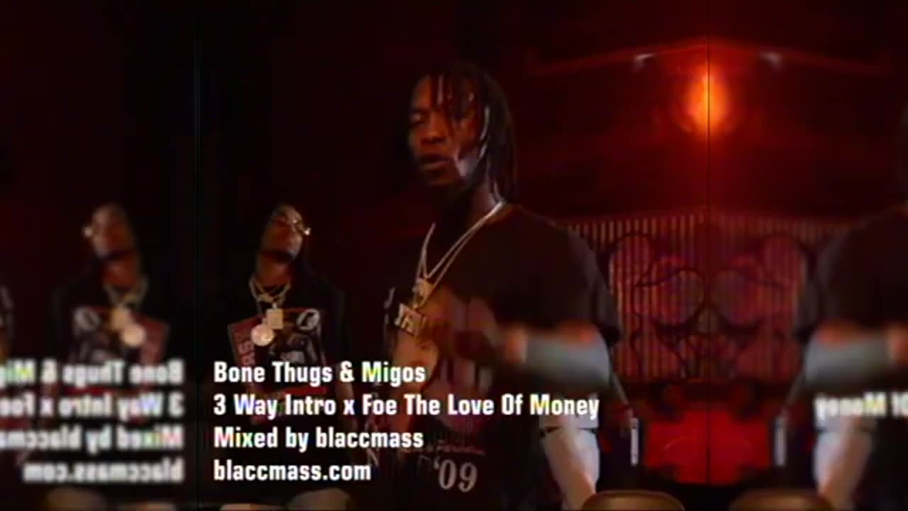 Bone Thugs x Migos x Blaccmass - Foe the love of 3 way (video)