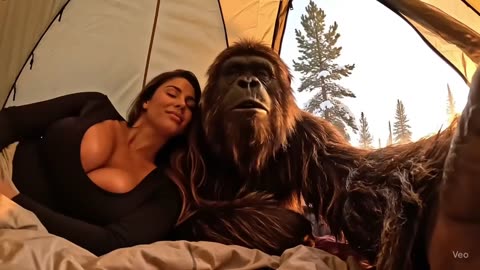 bigfoot with the huzz! #veo #veo3 #bigfoot #bigfootisreal #fyp #Vlog #foryoupage #usa #usa🇺🇸