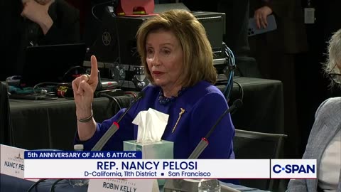 Drunk Pelosi Accuses Trump of Inciting an Insurrection During Democrat J6 Hearing