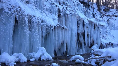 Peaceful winter