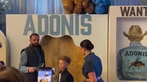 Drake & Sophie Brussaux Go Full Cowboy Mode for Adonis' Epic 8th Birthday Bash!