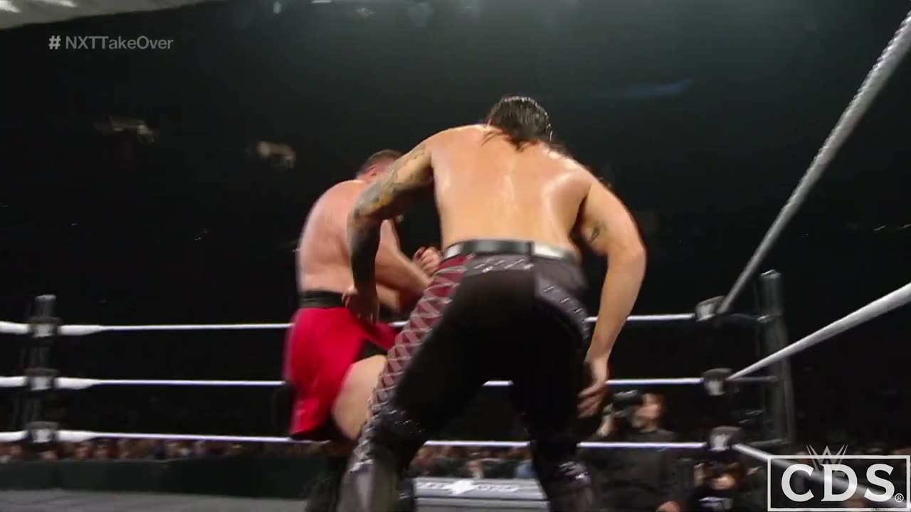 Samoa Joe vs Baron Corbin NXT TakeOver Brooklyn 2015 Highlights