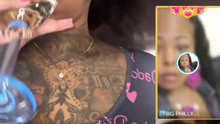 Storm with an early morning drink proving she is married while finesse contradicts himself