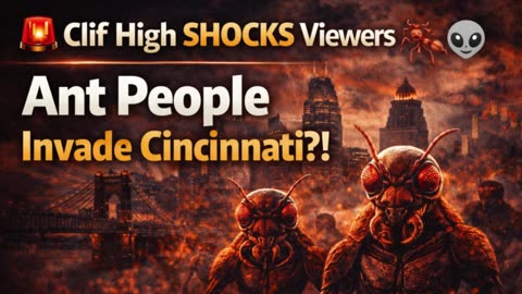 Clif High SHOCKS Viewers 🚨 Ant People Invade Cincinnati?! 🐜👽