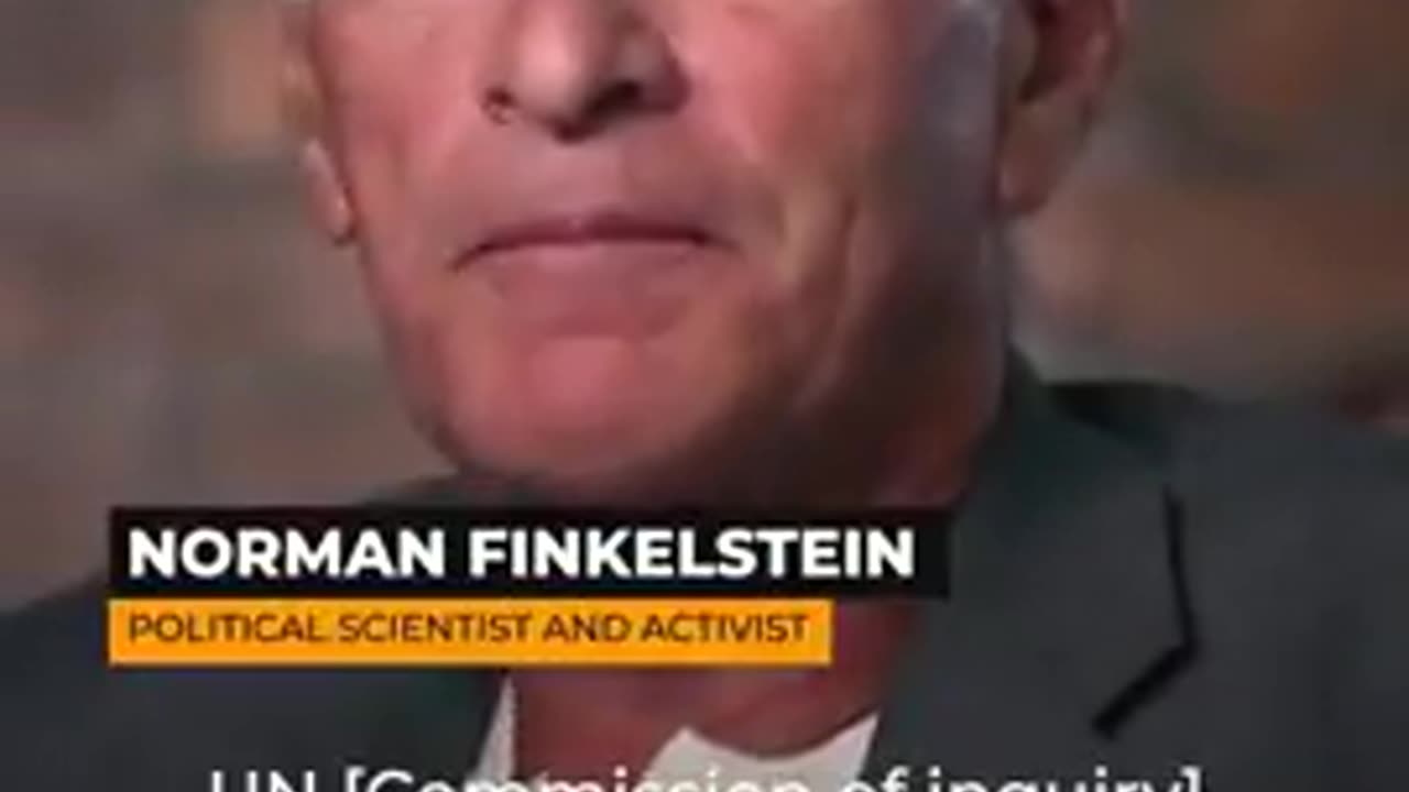 Israeli soldiers target children in the head & in the chest： Norman Finkelstein