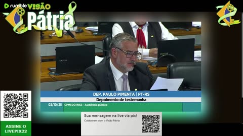 CPMI do INSS ouve Ministro da Controladoria-Geral da União (Parte 2) - 02/10/2025