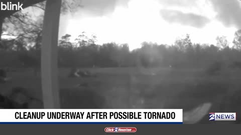 Cleanup underway after possible tornado in Liberty County