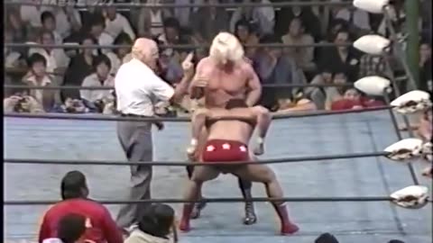 (1981.10.09) Ric Flair vs Jumbo Tsuruta - AJPW