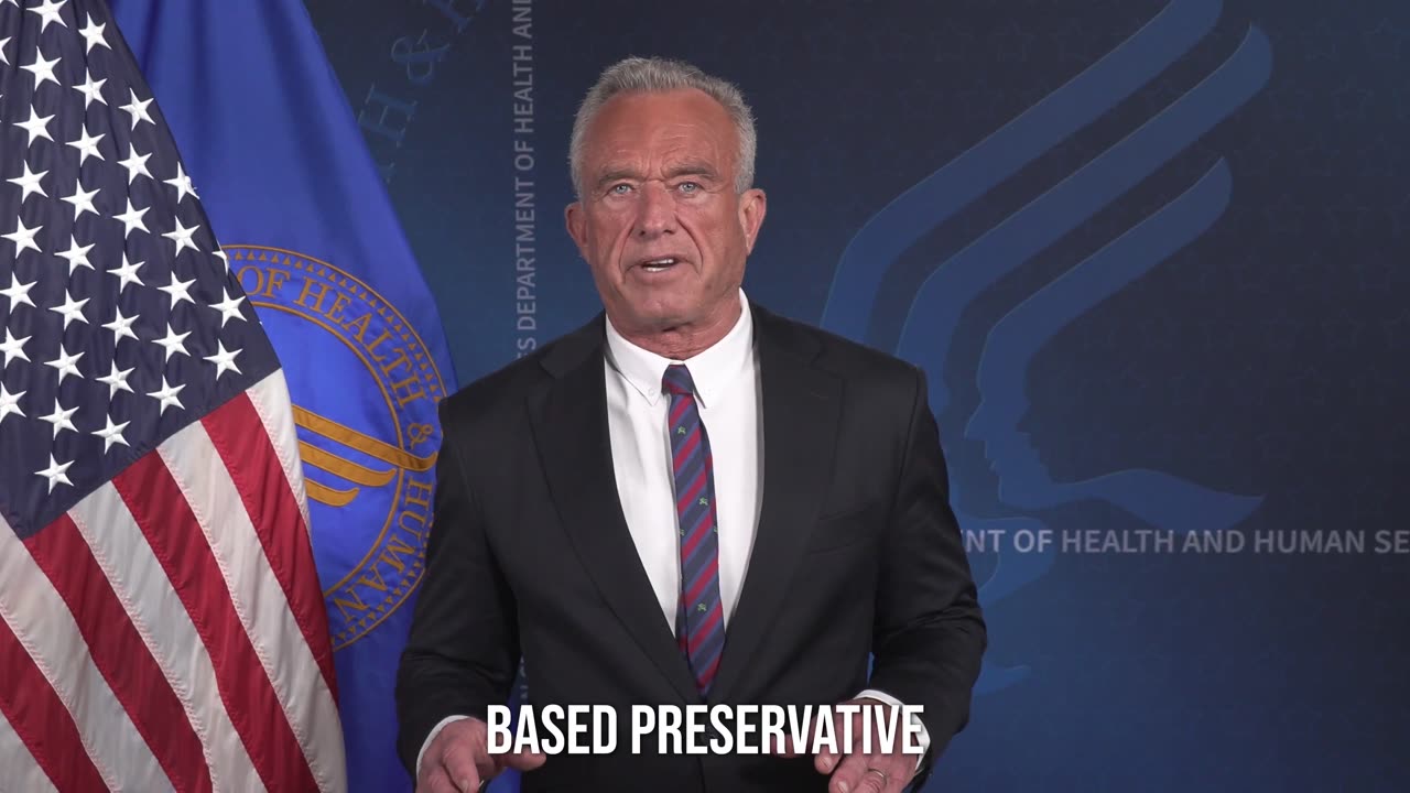 HHS SEC. RFK JR.: "America has removed mercury from all vaccines."