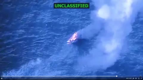 Secy of War Hegseth talks about the clip - destroying another Narco boat